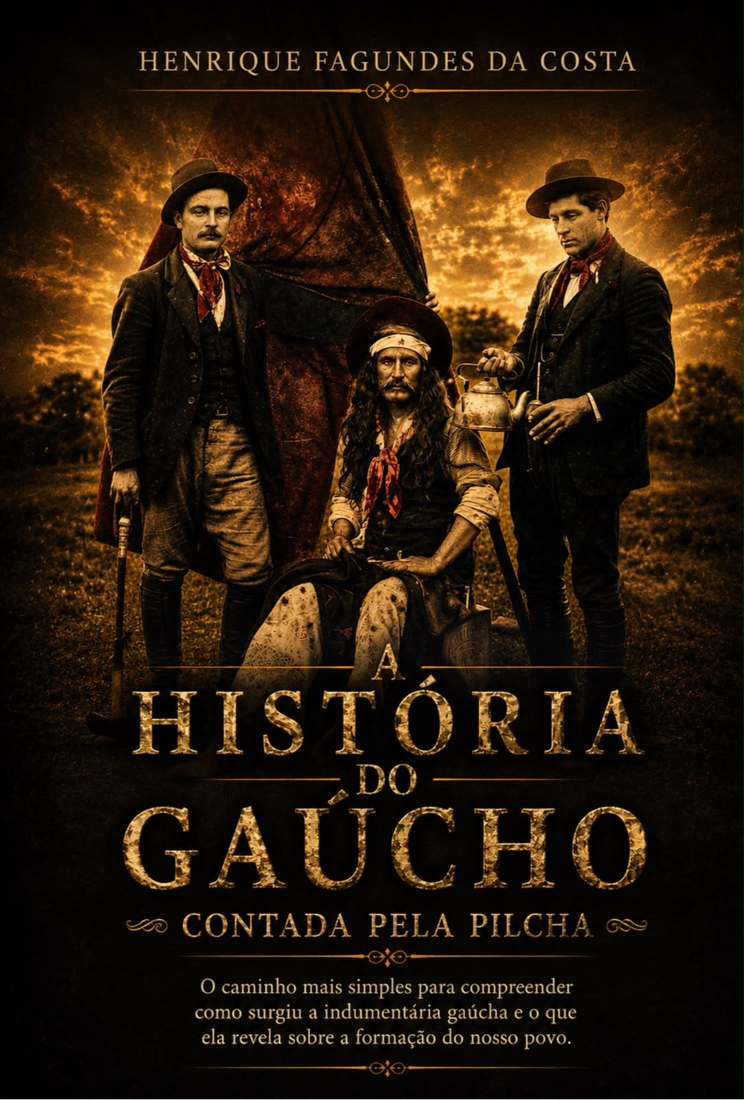 Capa do eBook A História do Gaúcho contada pela Pilcha